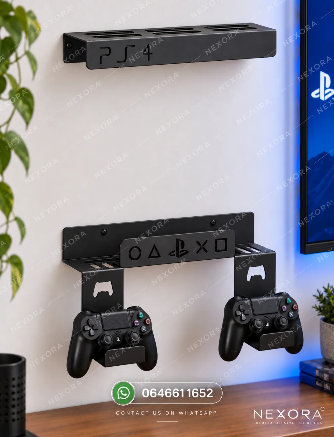 حامل جداري PS4 Adjustable قابل للضبط من nexoramar